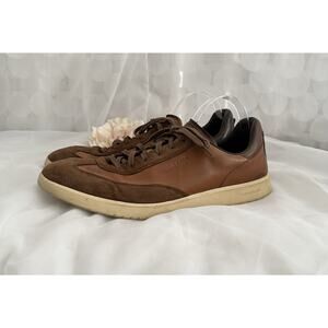 Cole Haan Men's Grandpro Turf Sneakers 13 Brown Lightweight Leather Tennis 1